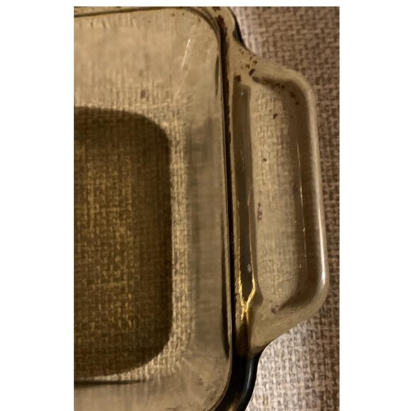 Vintage Anchor Ovenware Smoky Glass Loaf 1.5 Qt Baking Dish #1041 - Picture 4 of 4